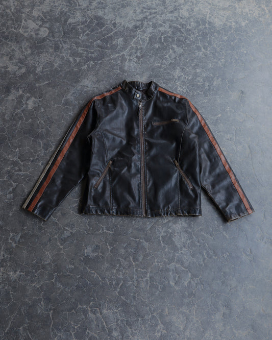 00s Arizona Leather Moto Jacket - L