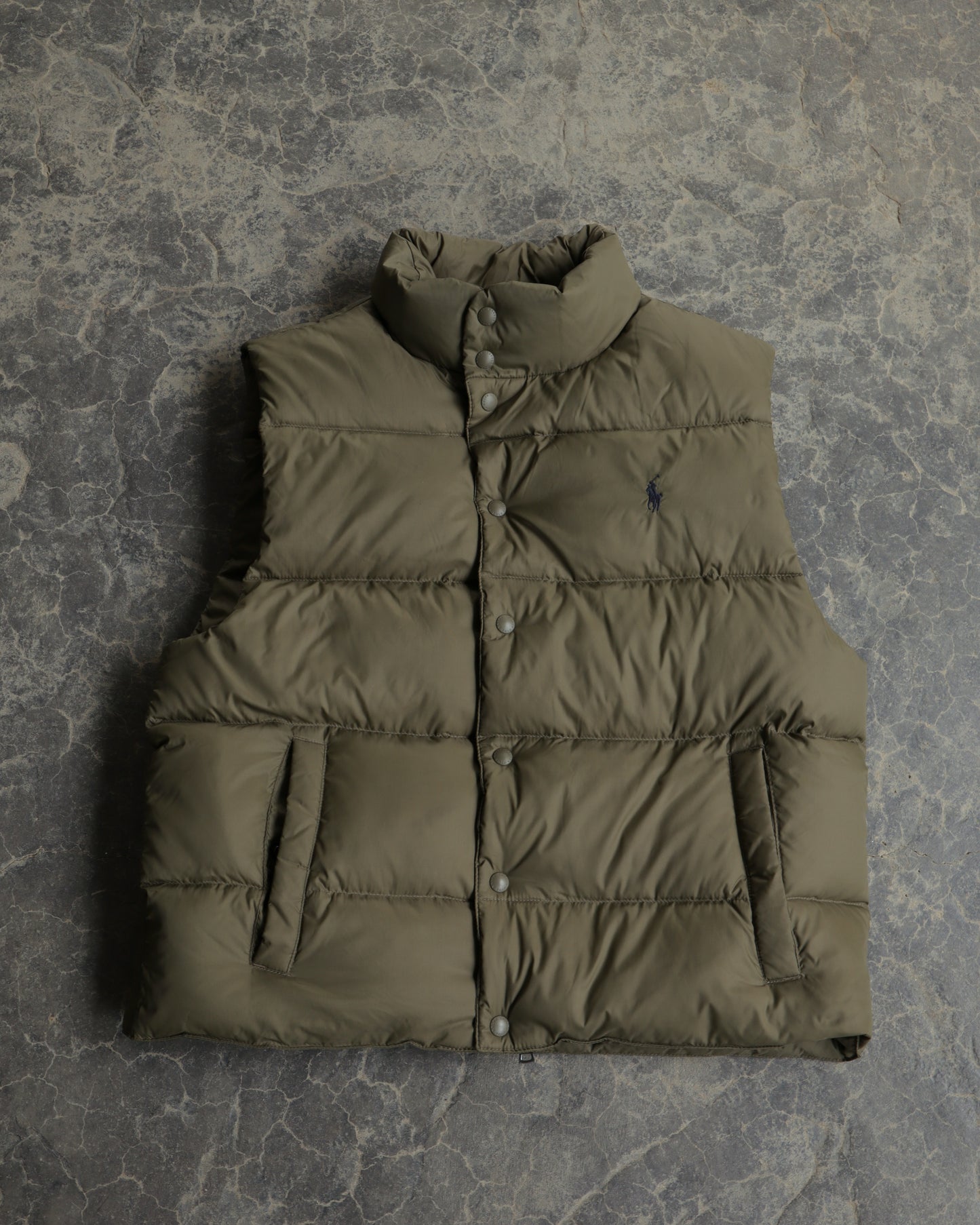 90s Polo Ralph Lauren Puffer Vest - L