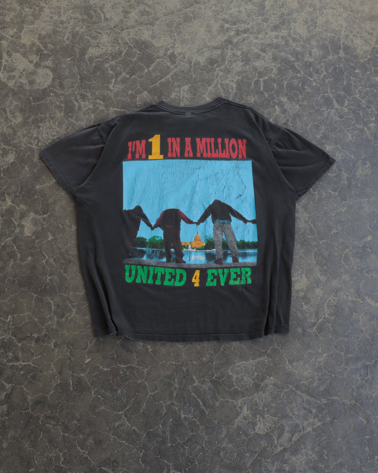 90s Million Man March Tee -  XXL