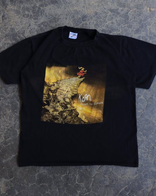 90s Korn Follow the Leader Tee - L