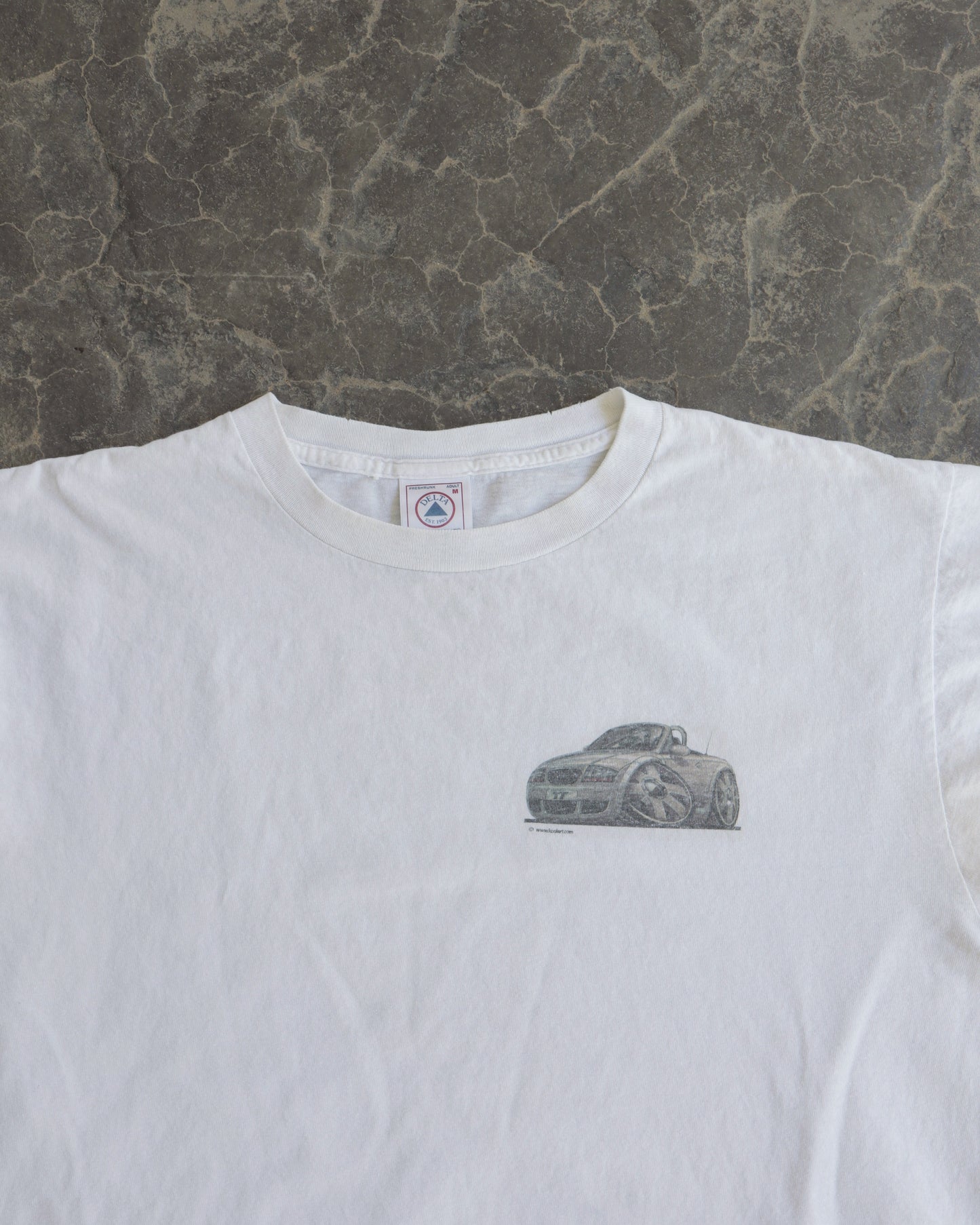 00s JDM Art White Tee - M