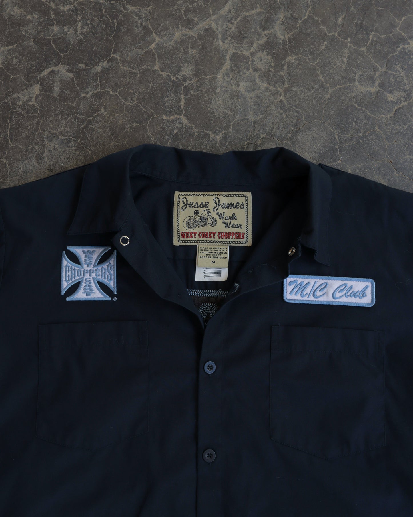 00s West Coast Choppers Button Up Shirt - M/L