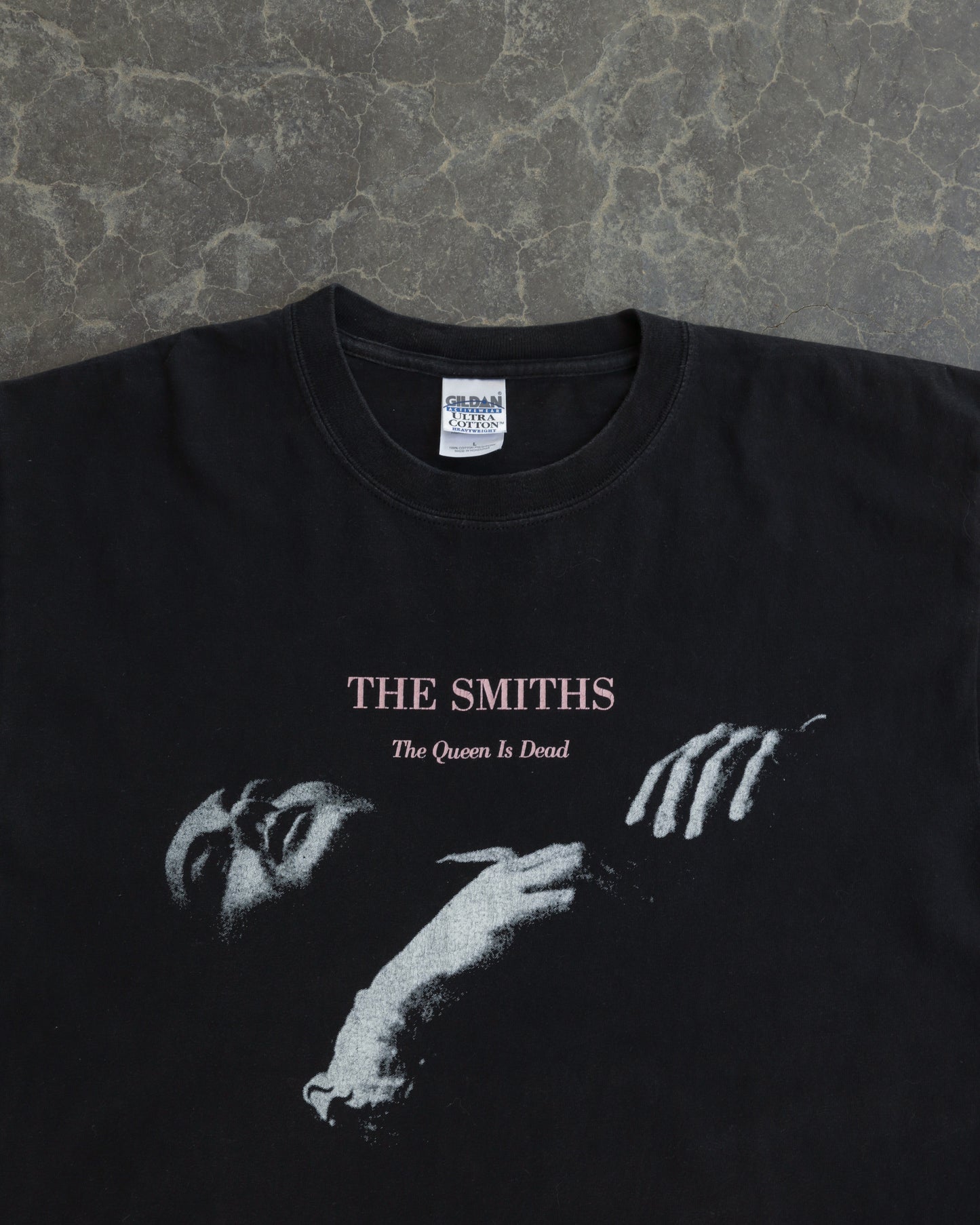 90s The Smiths Queen is Dead Black Tee -  L