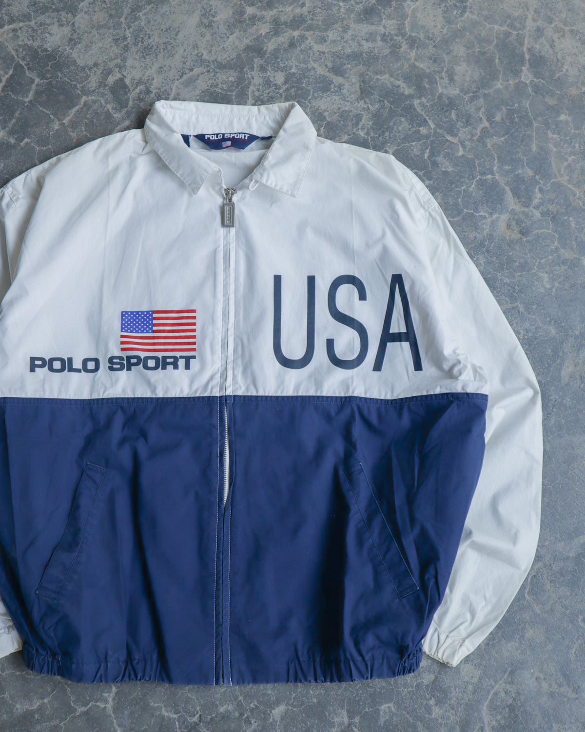 90s Polo Sport Windbreaker Jacket - L