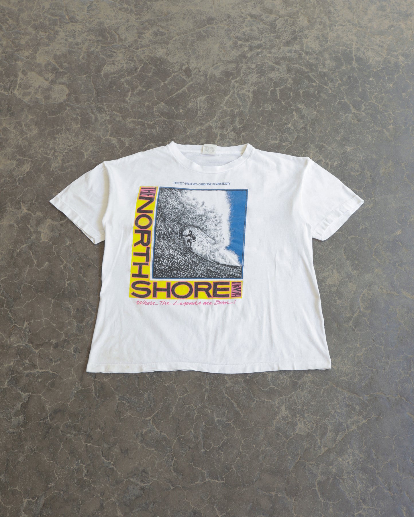 90s North Shore Hawaii Surf T Shirt - XL