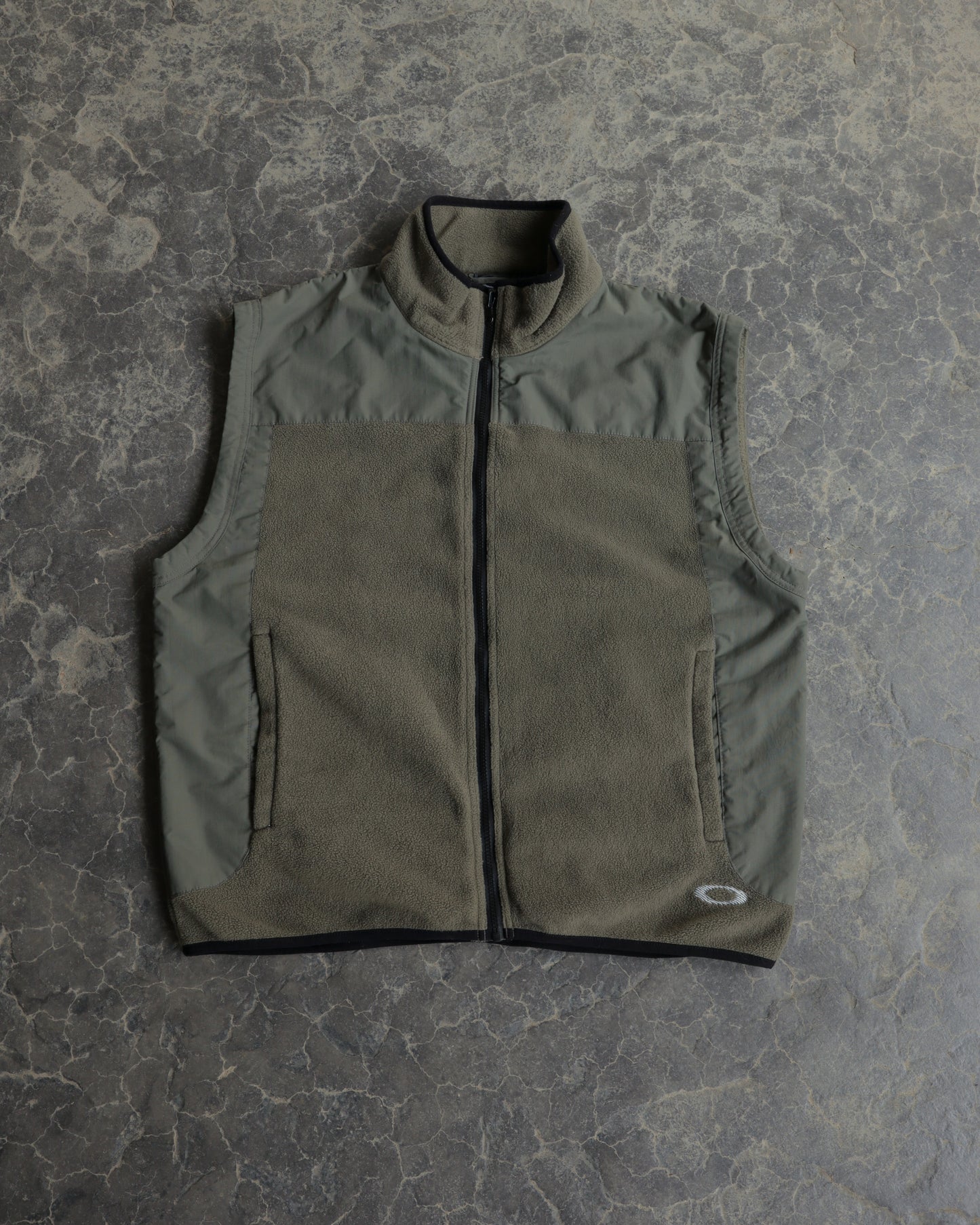 00s Oakley Software Fleece Vest - L