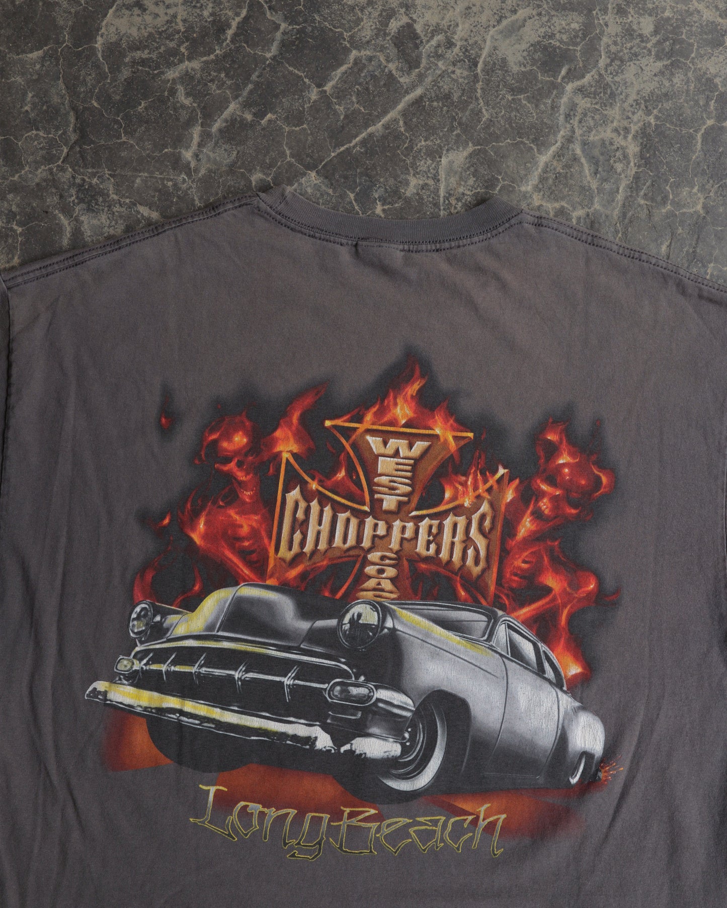 00s West Coast Choppers Long Beach Tee -  XL