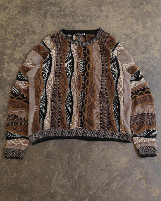 90s Bacharach Knit Sweater - XL