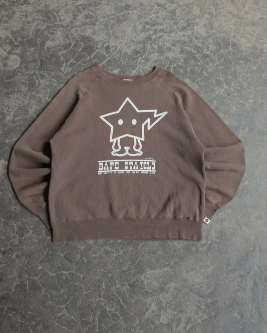 00s Bapesta Crewneck - L