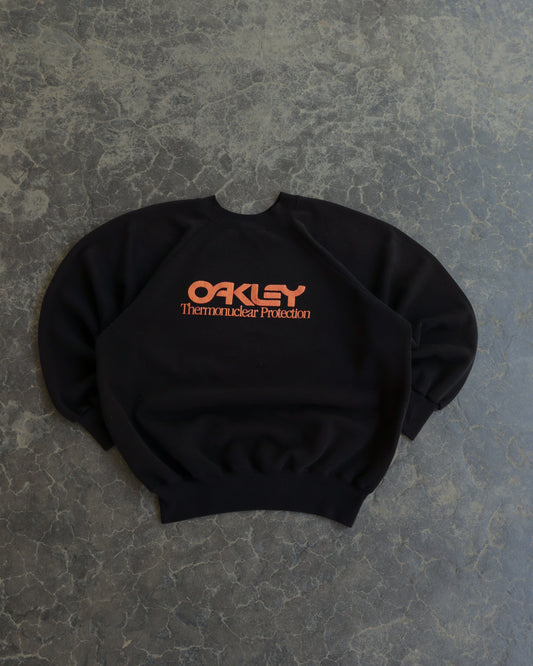 80s Oakley Thermonuclear Crewneck Sweatshirt - XL