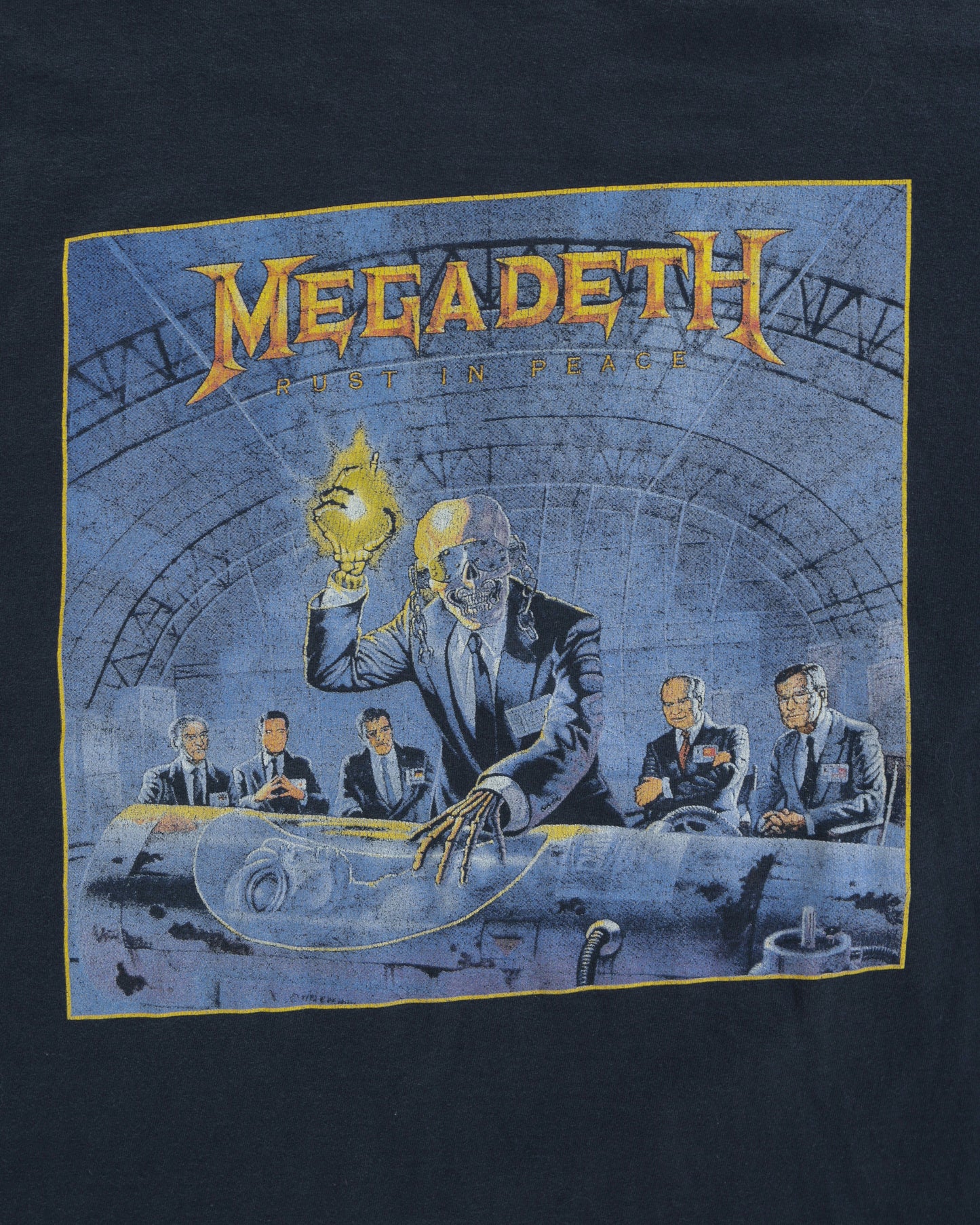 90s Megadeth Faded Tee -  L