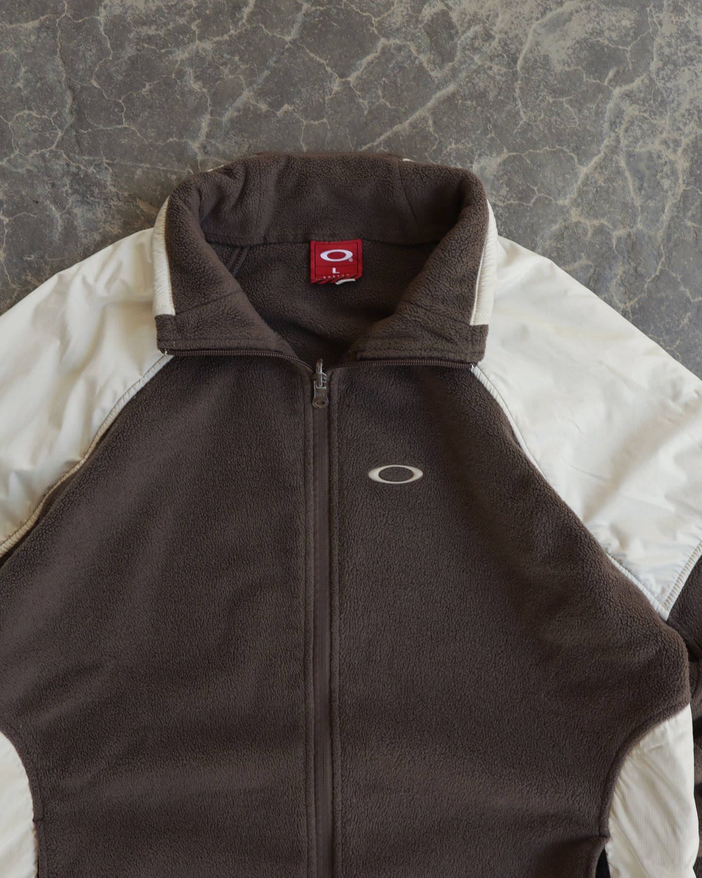 00s Oakley Fleece Full Zip Sweatshirt - L