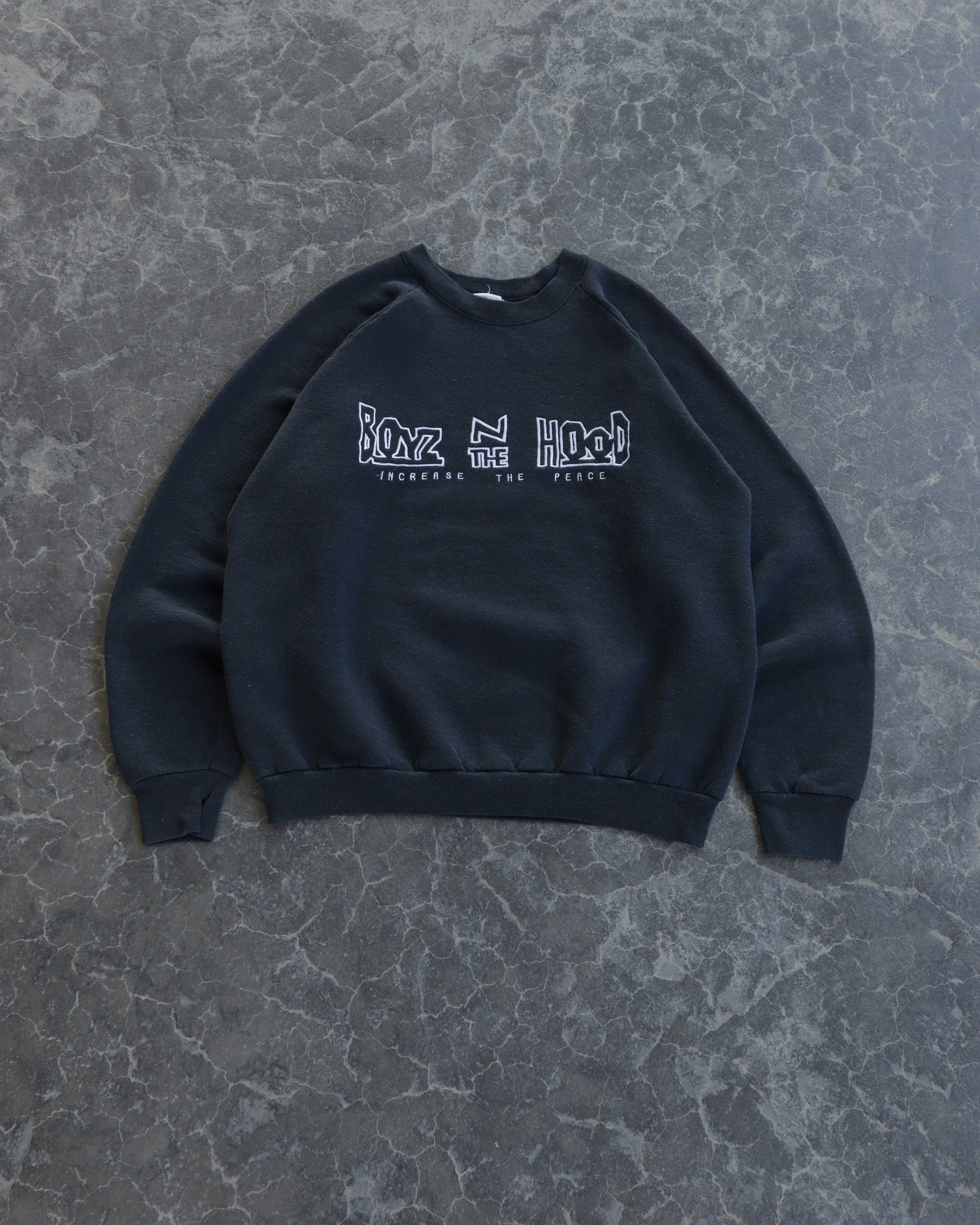 90s Boyz N The Hood Black Crewneck Sweatshirt - XL