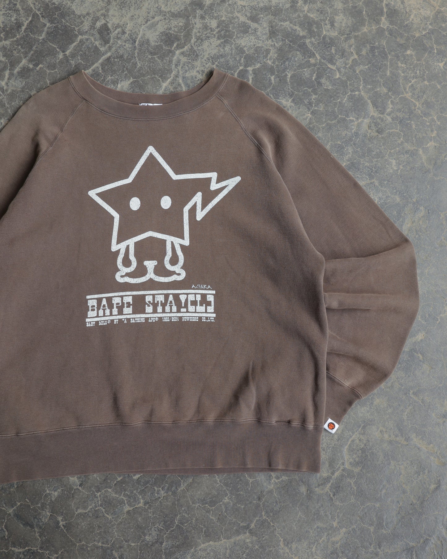 00s Bapesta Crewneck - L