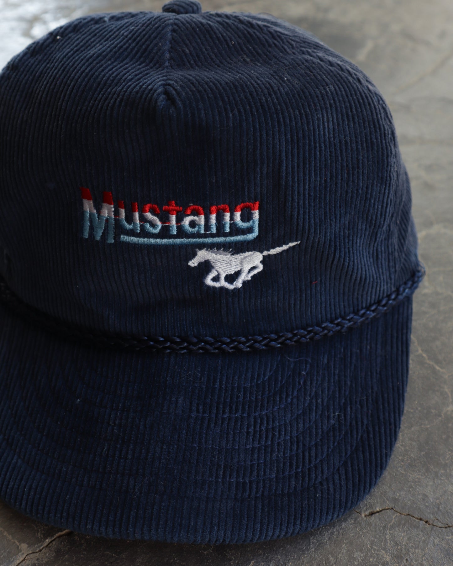 90s Mustang Corduroy Hat - OS