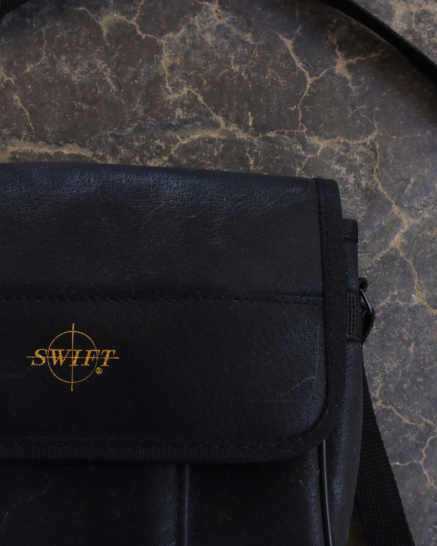 90s Swift Black Shoulder Bag - OS