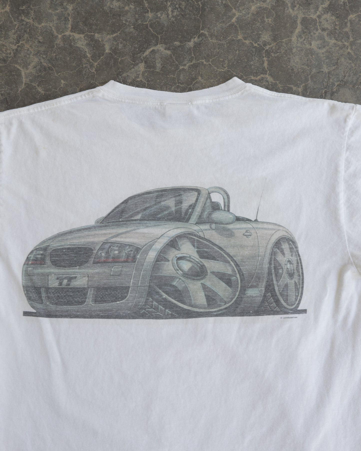 00s JDM Art White Tee - M