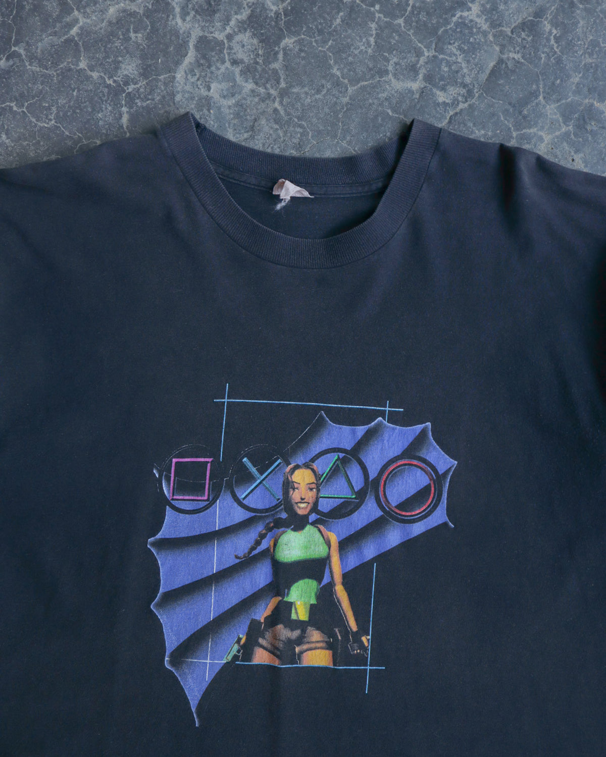 90s Tomb Raider PlayStation Promo Tee - XL