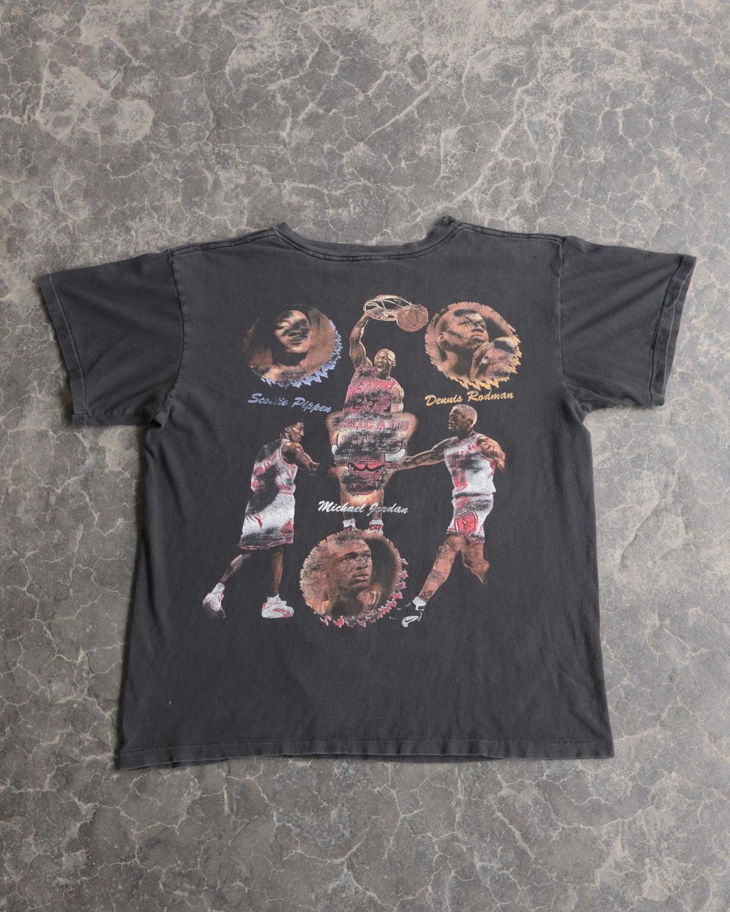90s Bulls Rap Tee - L/XL