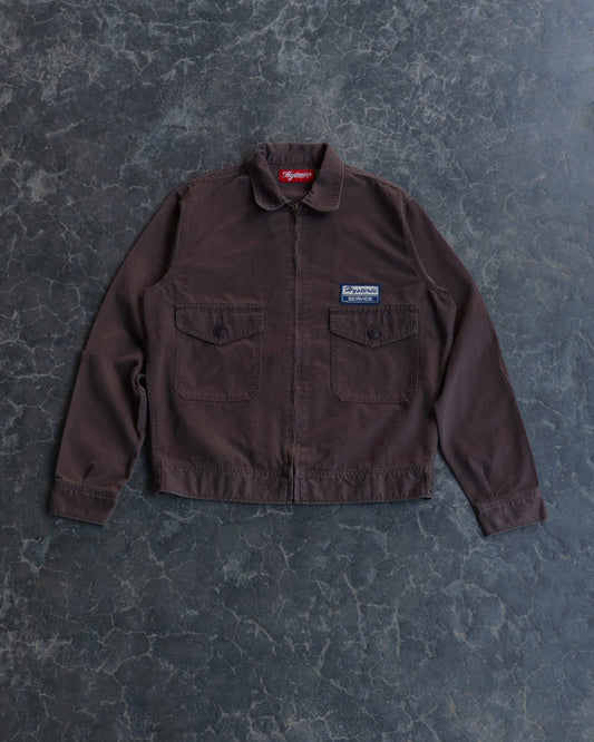 90s Hysteric Glamour Mechanic Brown Jacket - L
