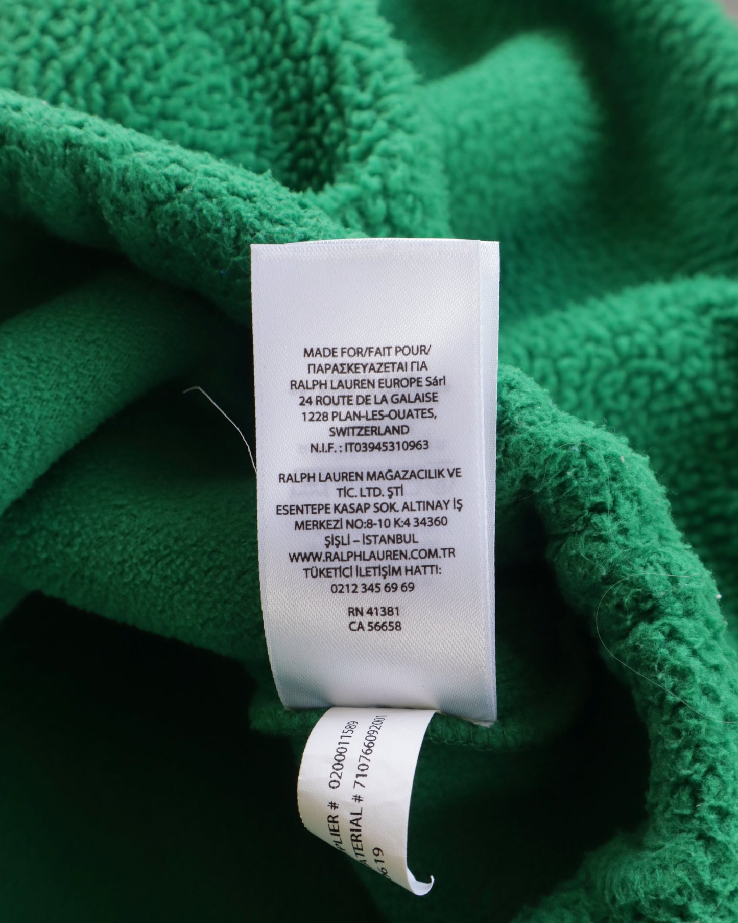 Modern Polo Country Ralph Lauren Fleece Jacket - L
