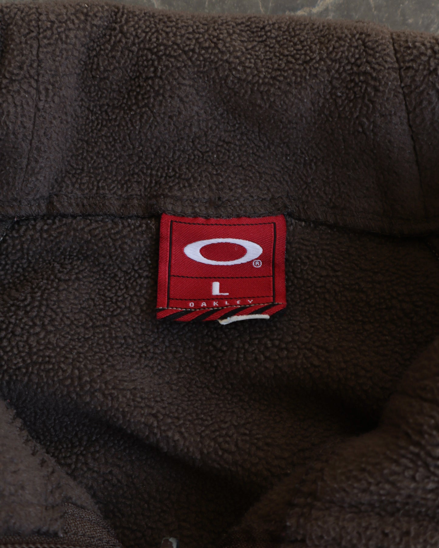 00s Oakley Fleece Full Zip Sweatshirt - L