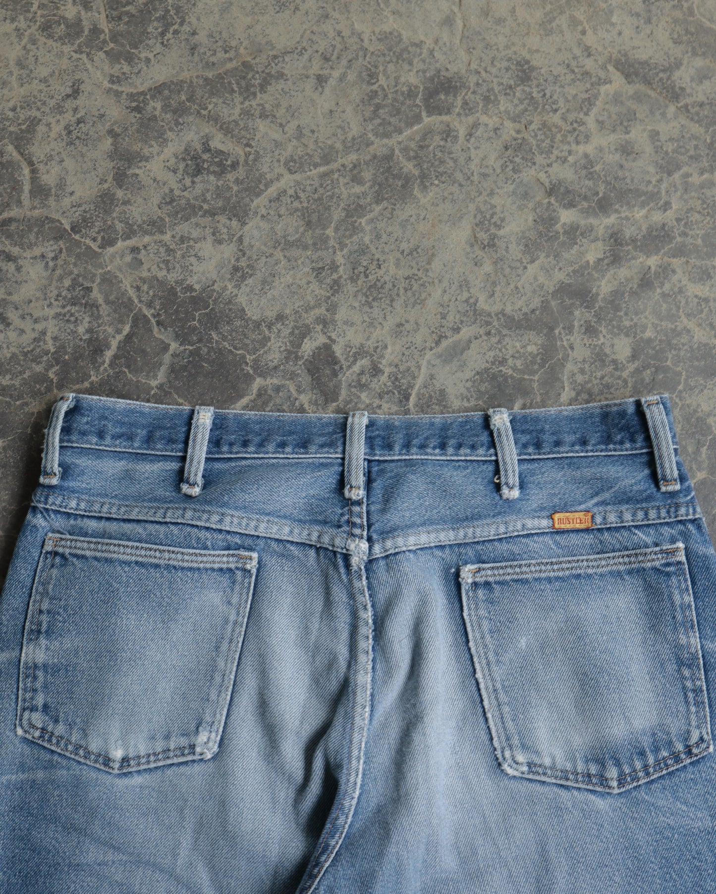 90s Rustler Distressed Jeans - 34 x 30