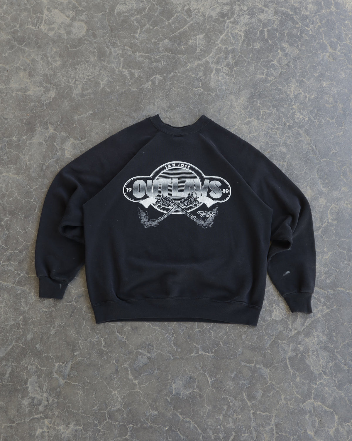 90s Armed and Dangerous Crewneck Sweatshirt - XL