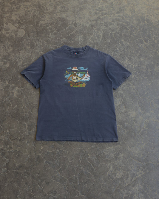 90s Stussy Island Boy Faded Tee - M