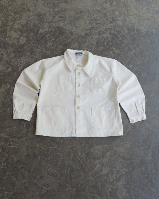 90s Midori White Chore Jacket - L