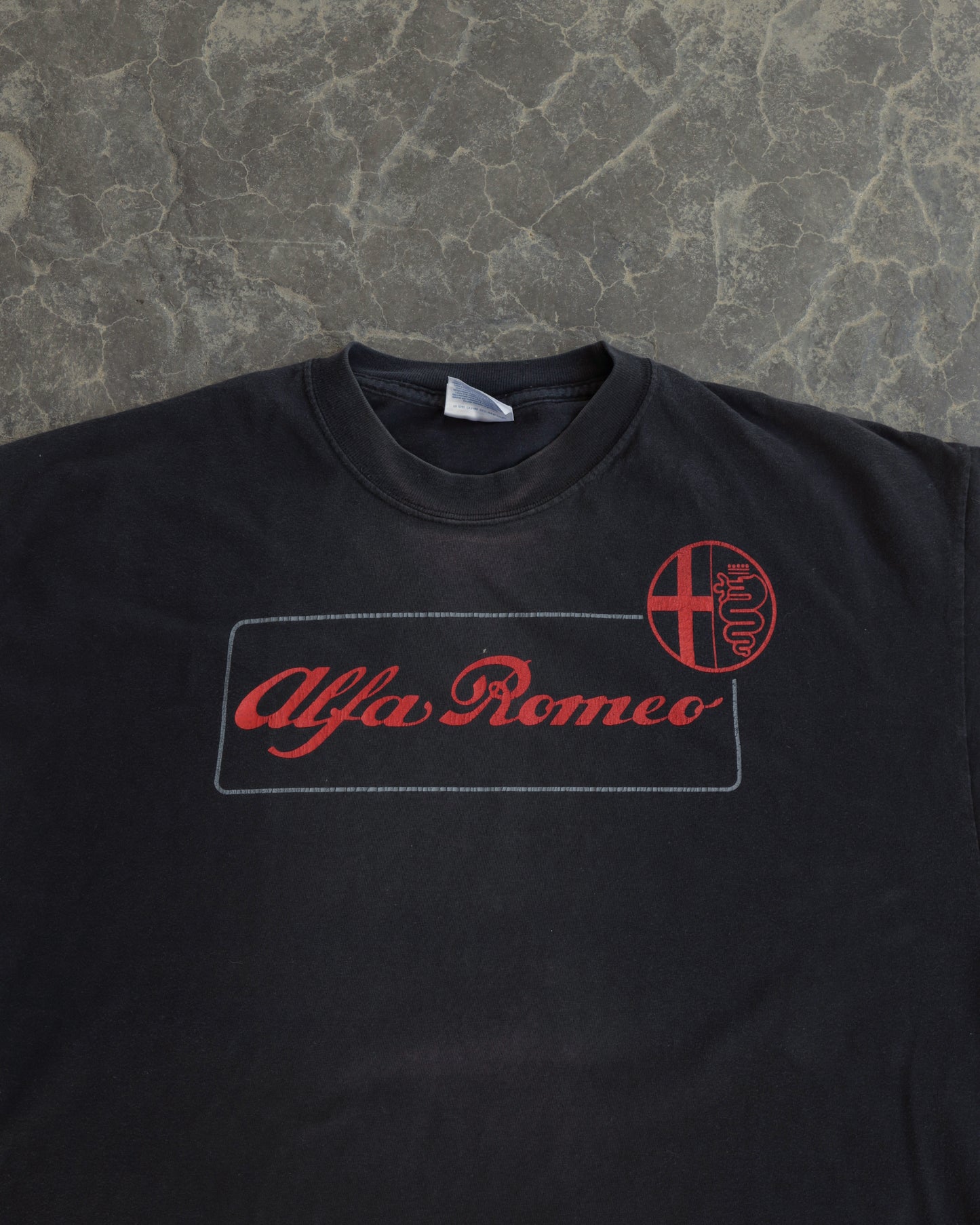 90s Alfa Romeo Faded Tee - XL