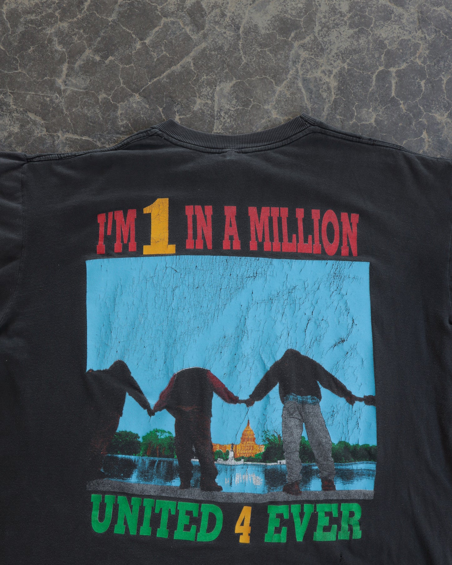 90s Million Man March Tee -  XXL