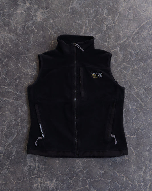 00s Mountain Hardwear Black Full Zip Vest - S