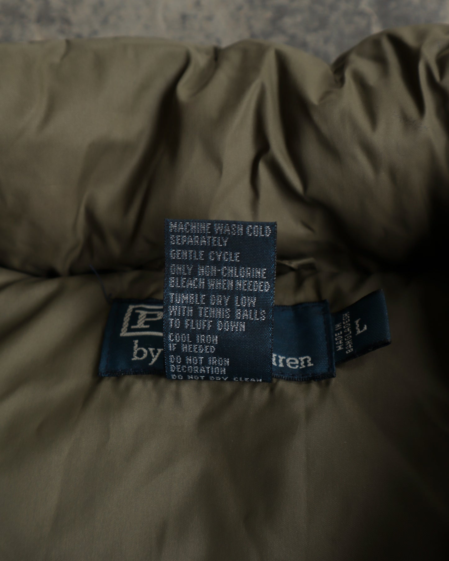 90s Polo Ralph Lauren Puffer Vest - L