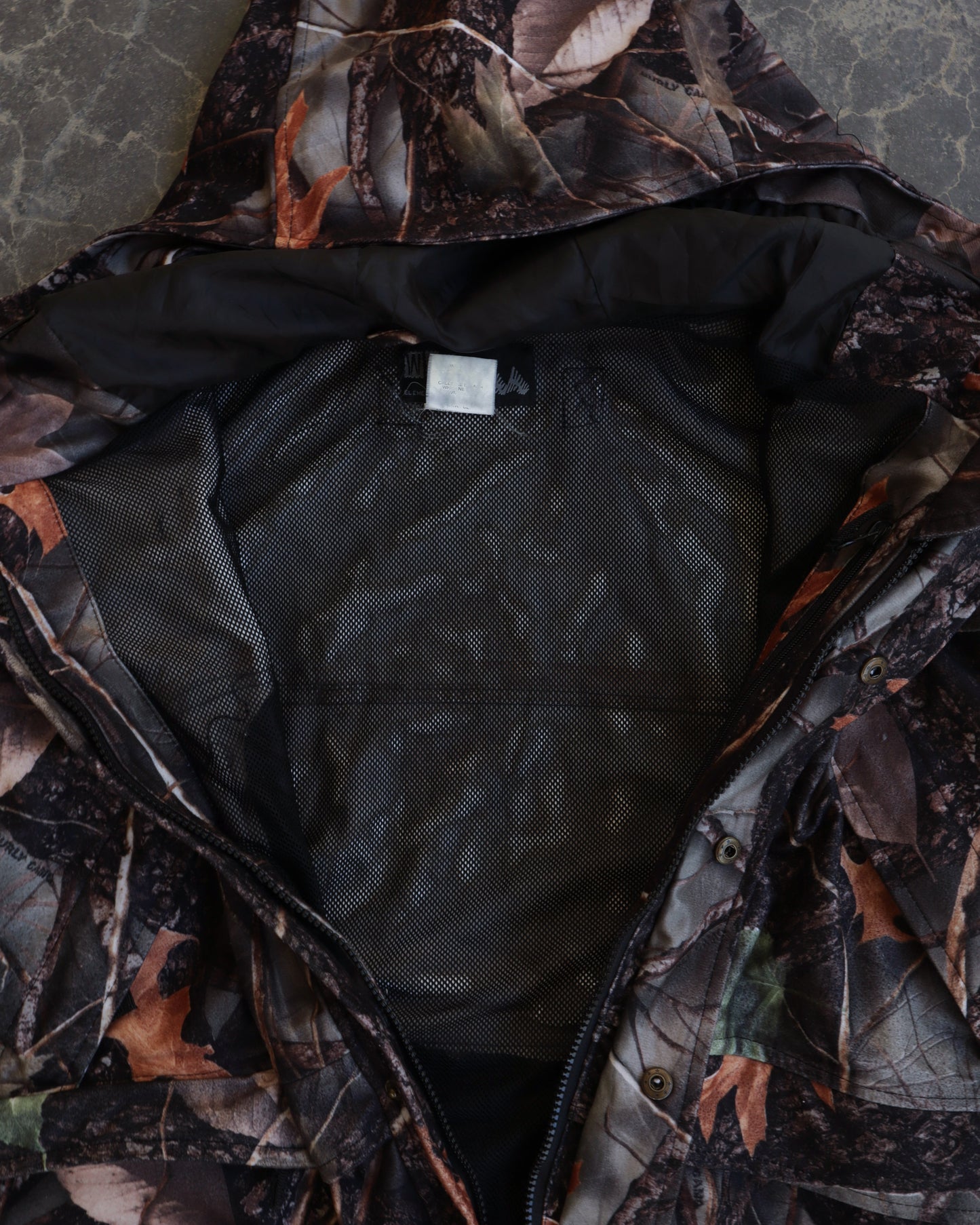 00s Burly Camo Jacket - L