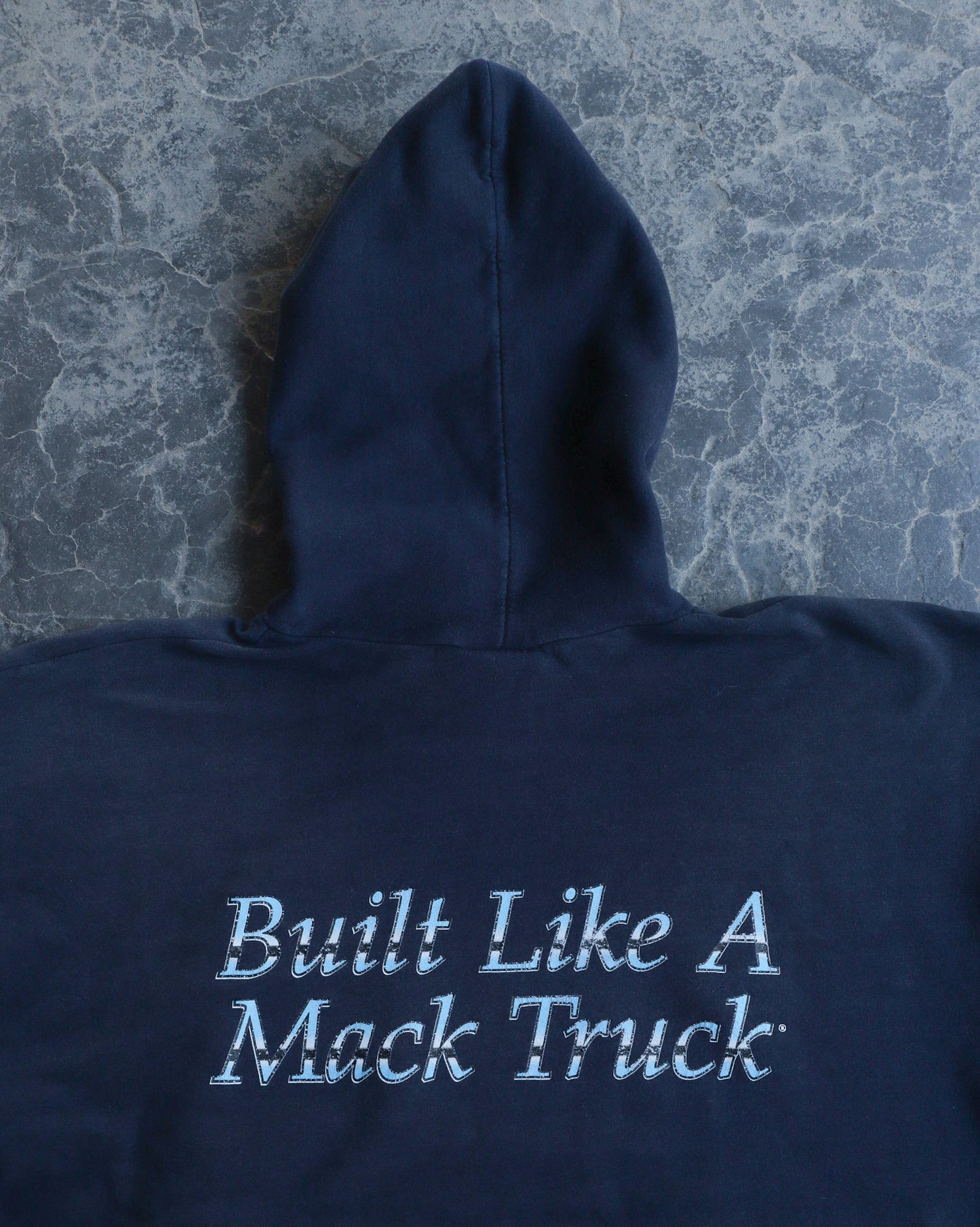 90s Mack Truck Hoodie - L
