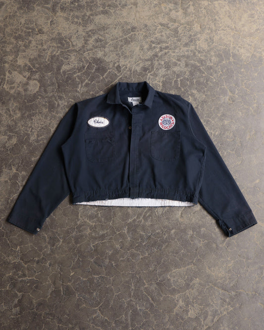 90s Cropped Coverall Arizona Wildcats Jacket - L