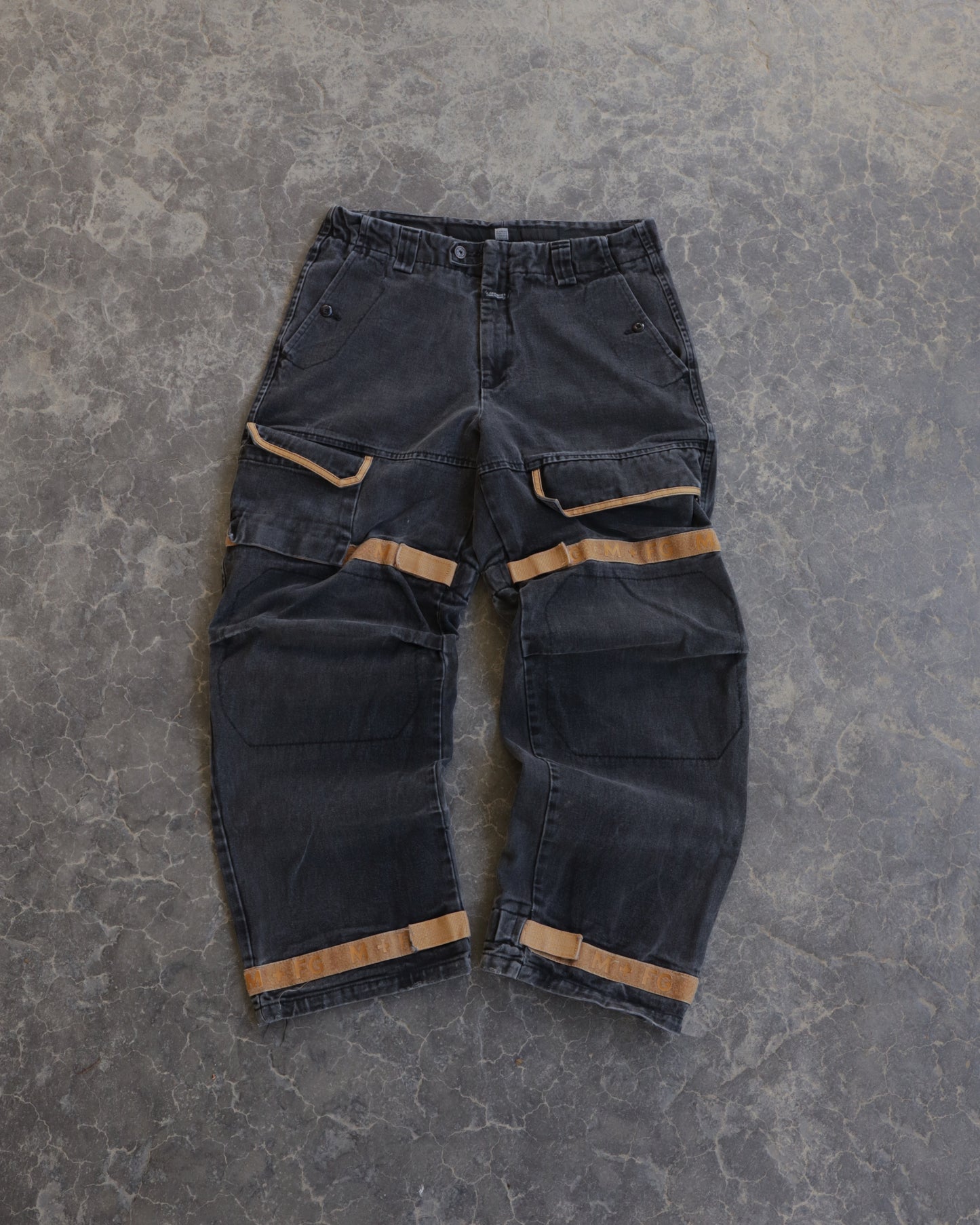 00s Girbaud Baggy Denim Pants - 34