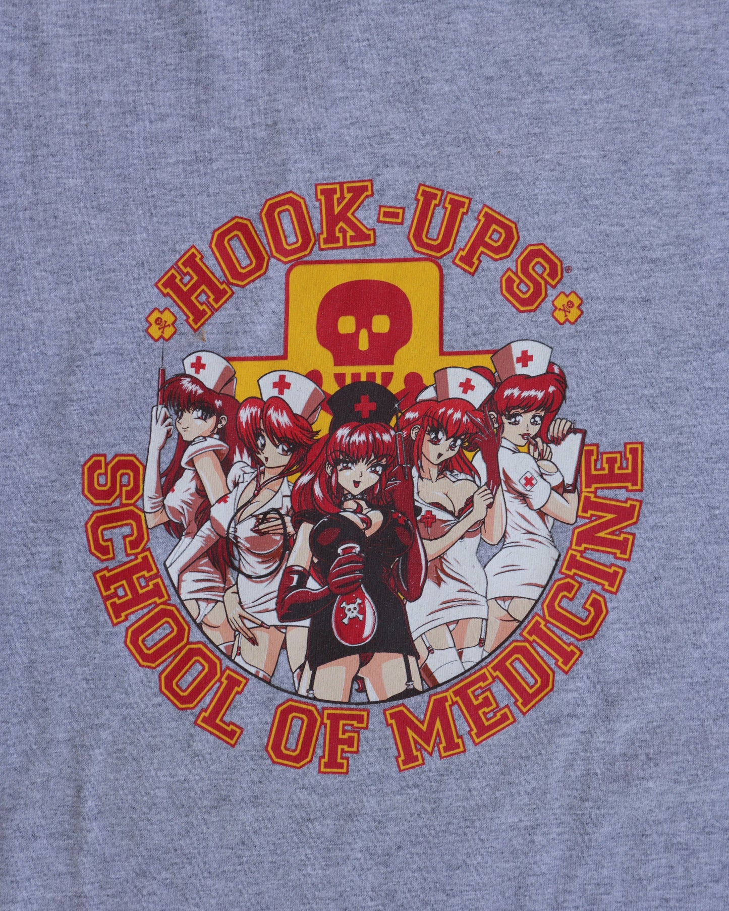 90s Hook Ups Medicine University Tee - L