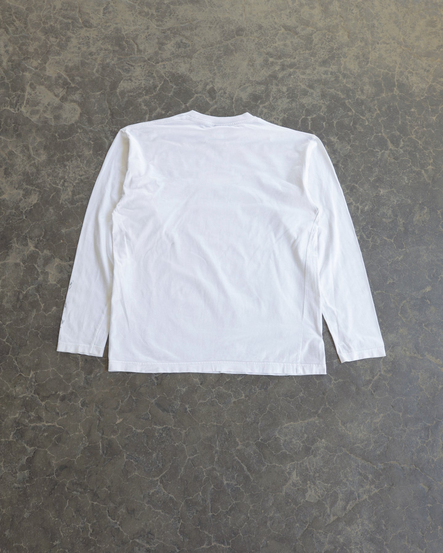 00s Oakley Long Sleeve White Shirt - L