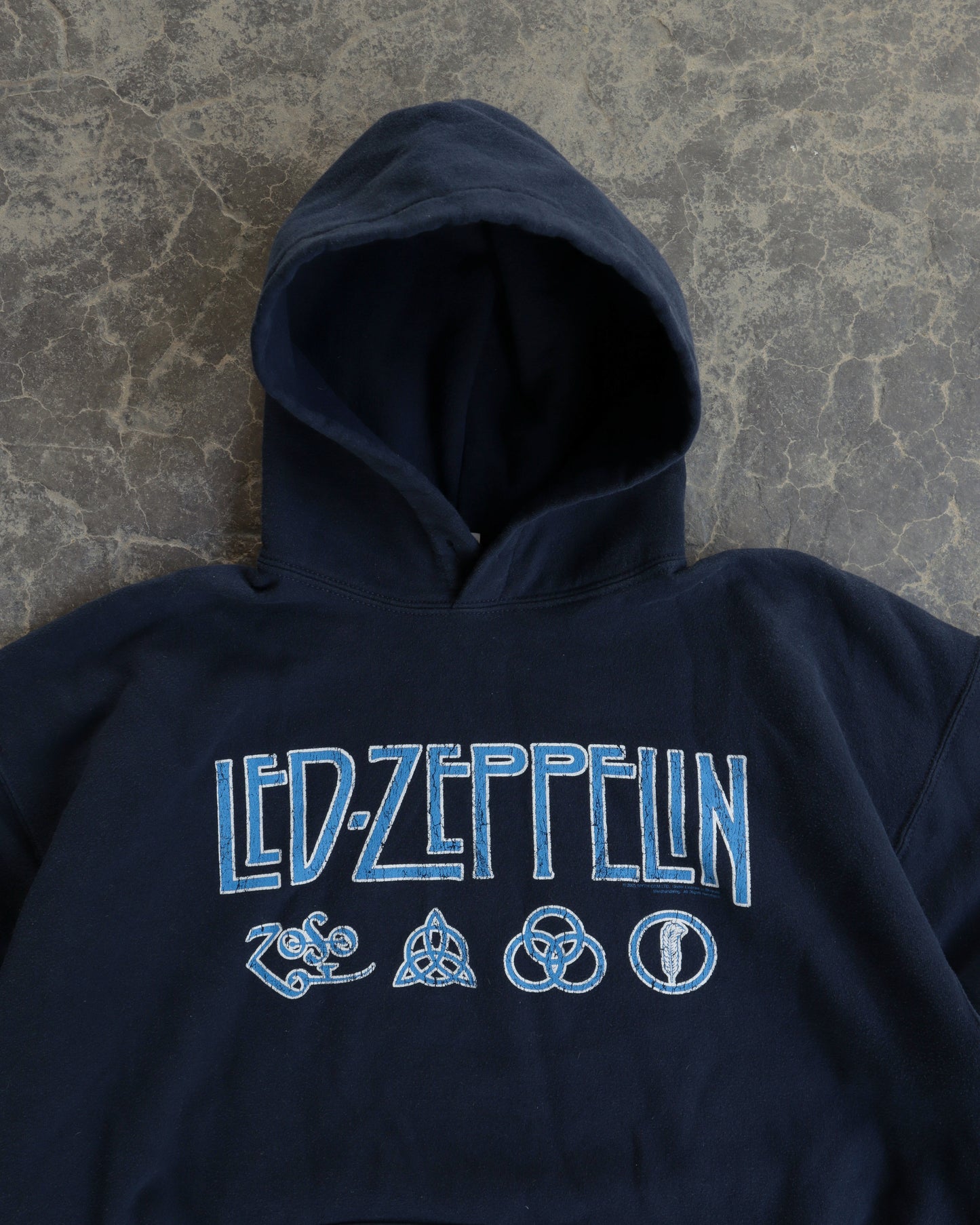 00s Led Zepplin Hoodie - L
