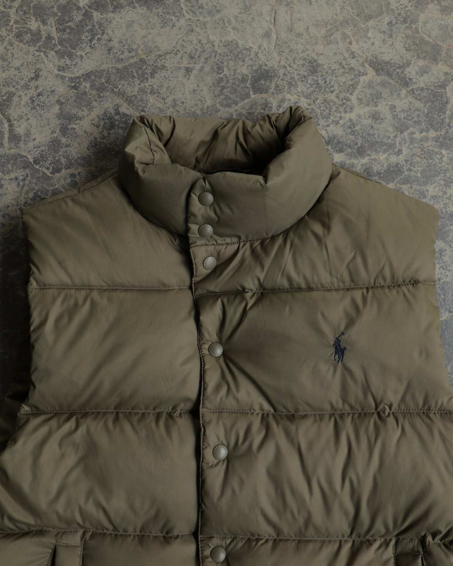90s Polo Ralph Lauren Puffer Vest - L