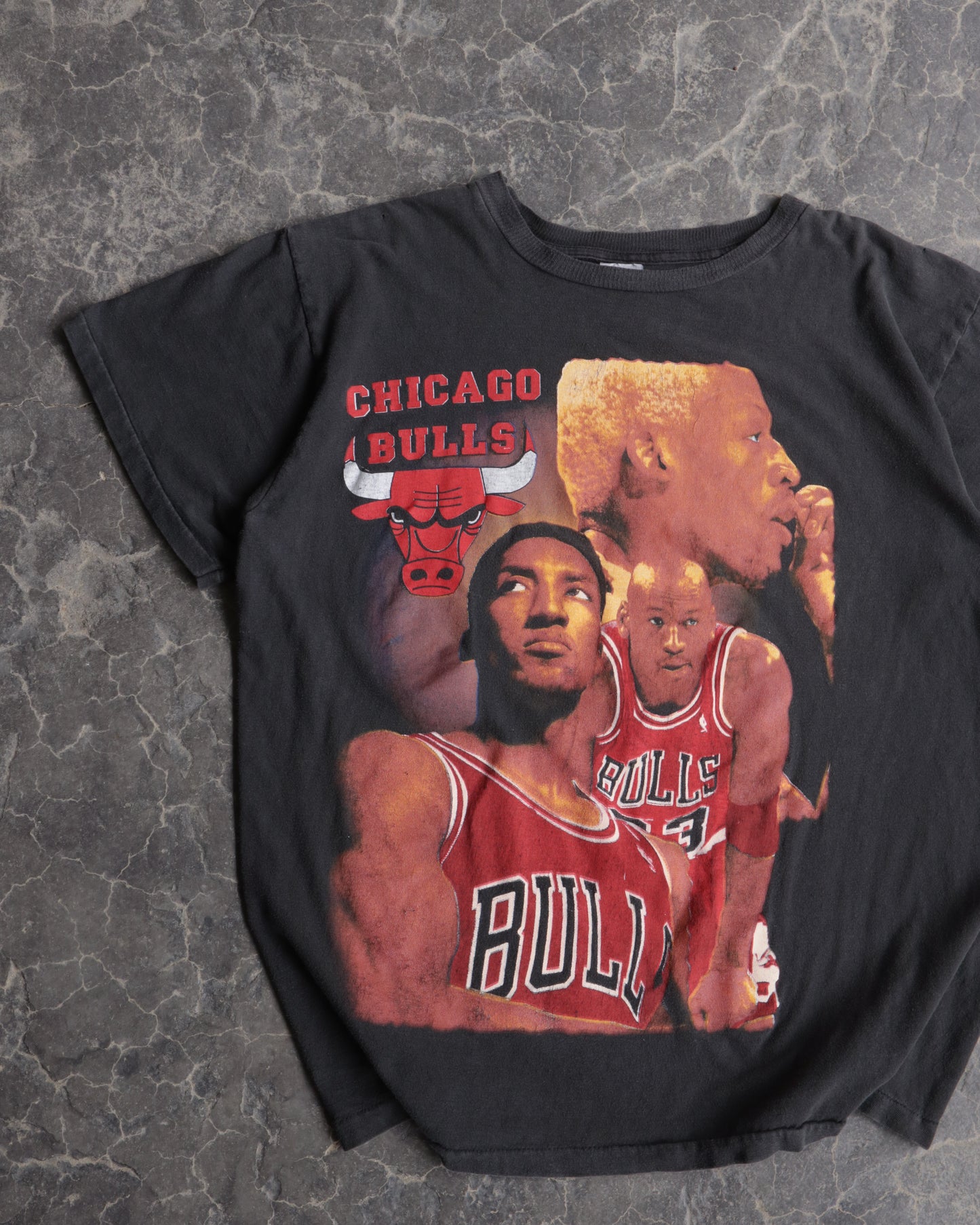 90s Bulls Rap Tee - L/XL