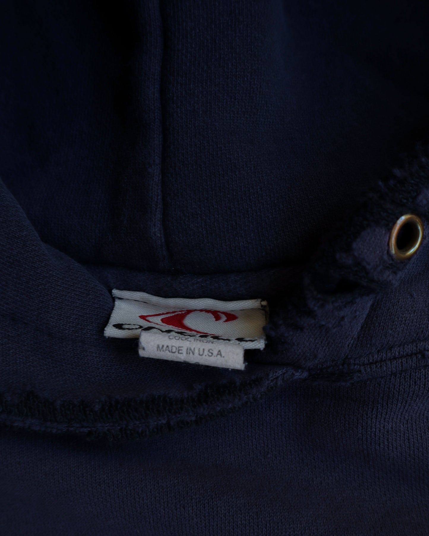 90s O’Neill Faded Navy Boxy Hoodie  - M