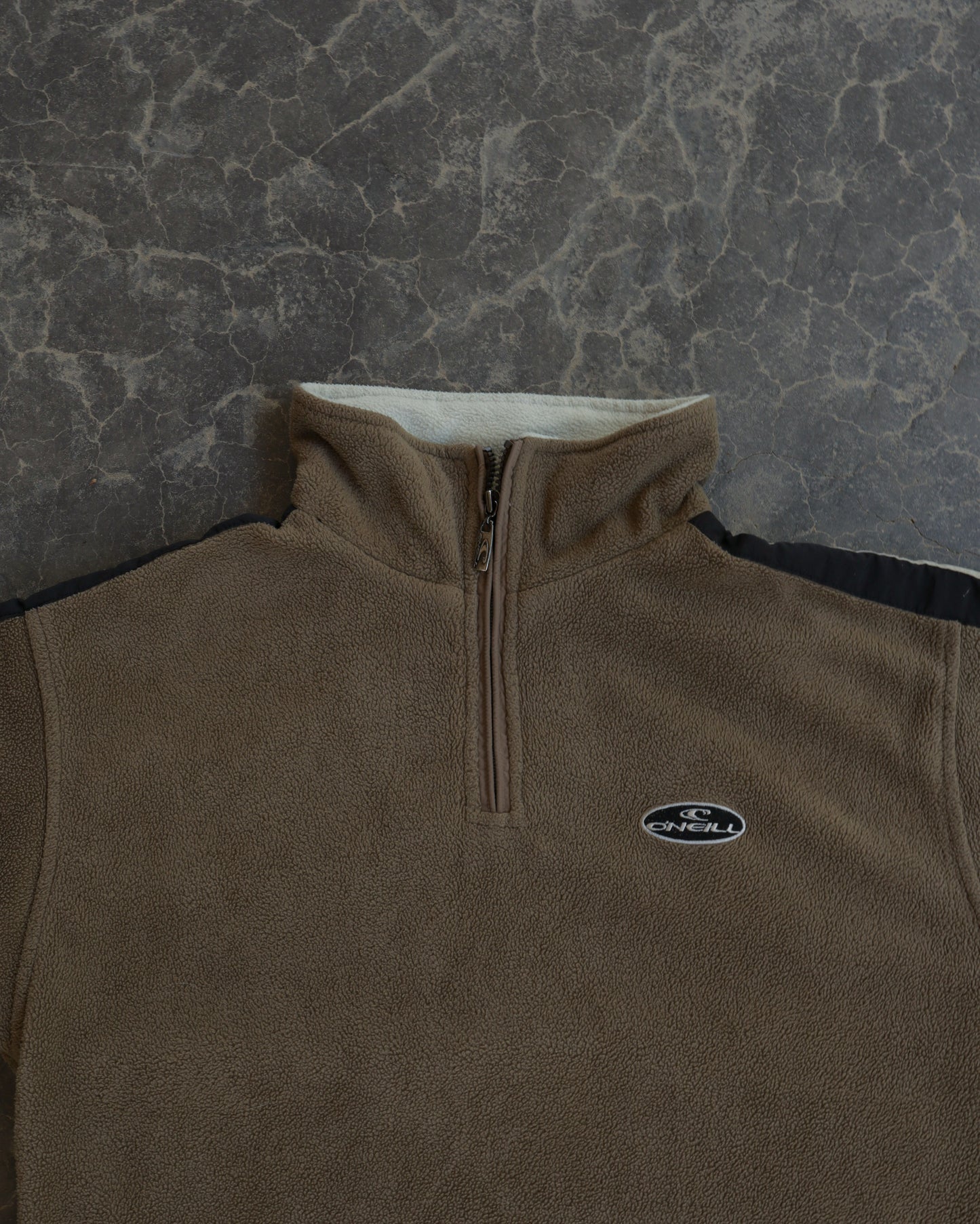 90s Quiksilver Quarter Zip Fleece Sweatshirt - L