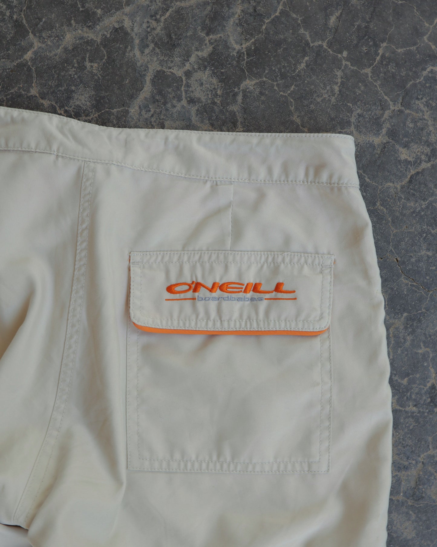 00s Quiksilver Cream Nylon Pants - 30