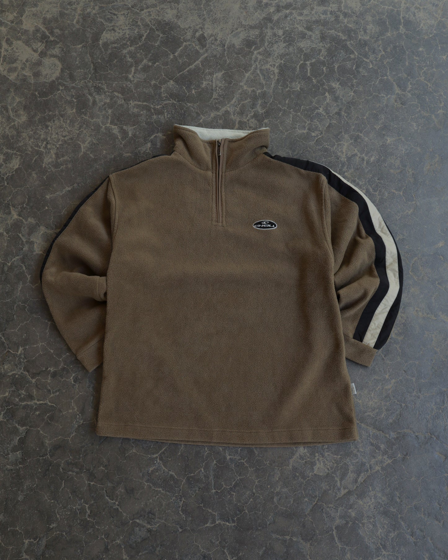 90s Quiksilver Quarter Zip Fleece Sweatshirt - L