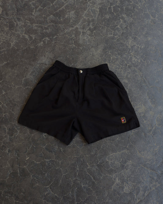 00s Nike Challenge Court Black Shorts - S