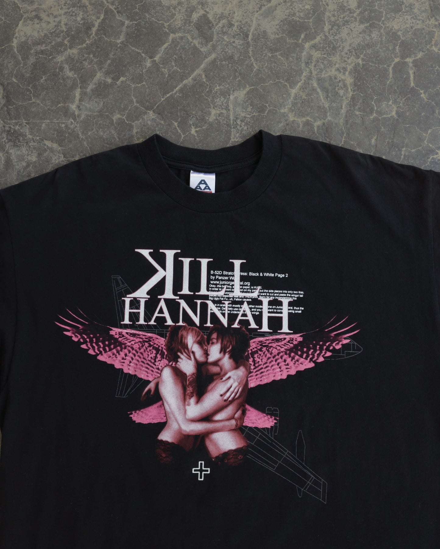00s Kill Hannah Black Tee -  XL
