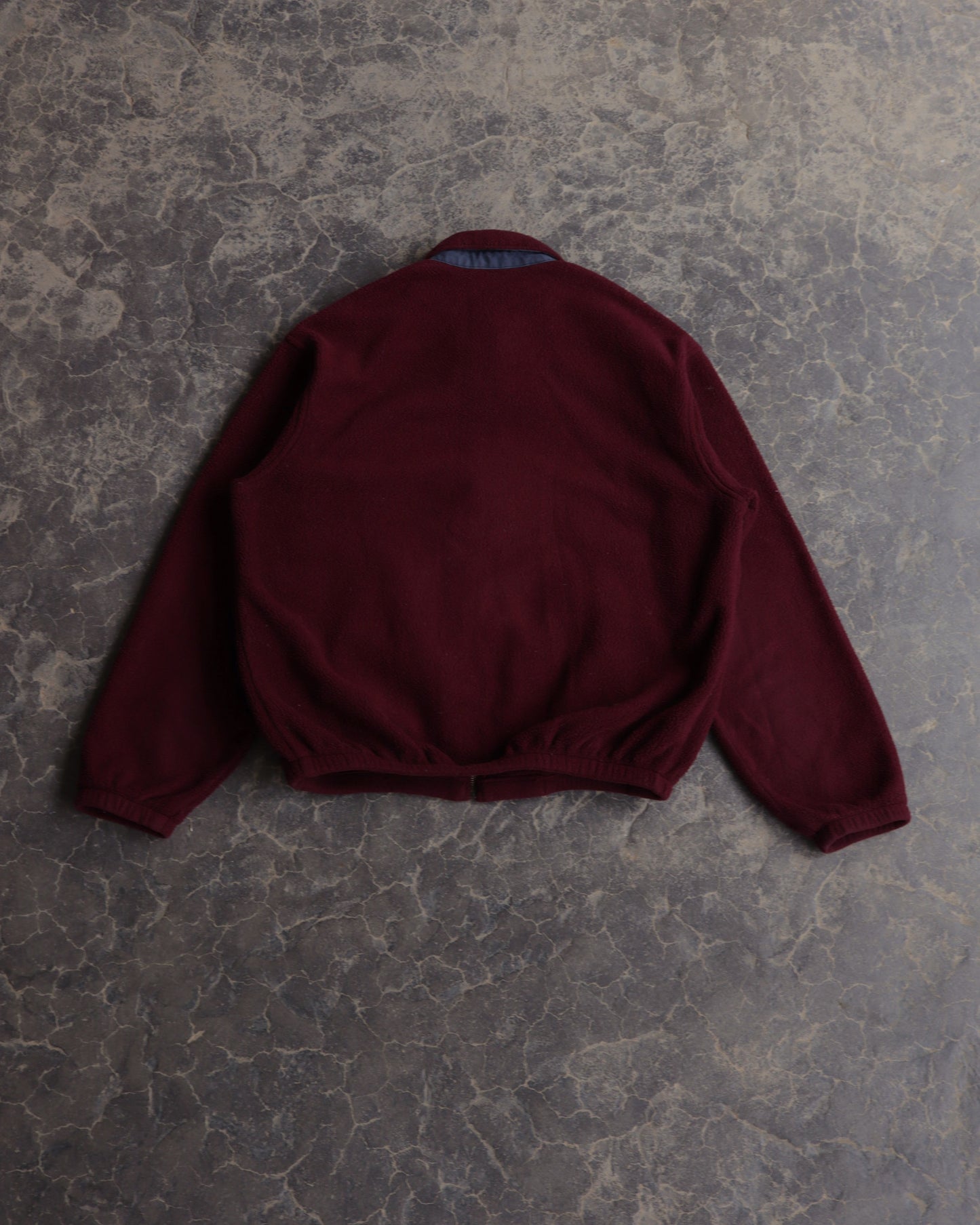 90s Polo Ralph Lauren Burgundy Fleece Sweatshirt - M